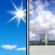 Monday: Sunny then Chance Showers And Thunderstorms