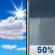 Thursday: Mostly Sunny then Chance Rain Showers