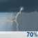 Today: Chance Showers And Thunderstorms